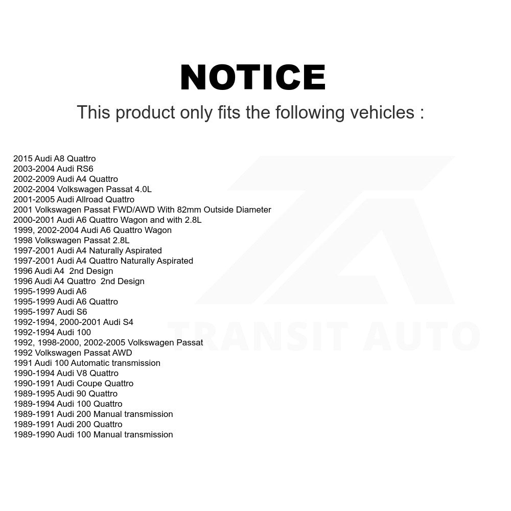 Wheel Bearing 70-510019 For Audi A4 Quattro Volkswagen Passat A6 Allroad S4 A8 RS6 100 S6 90 200 Coupe V8