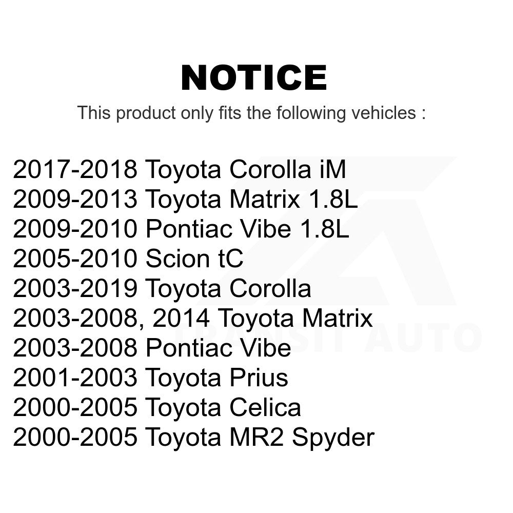 Wheel Bearing 70-510070 For Toyota Corolla Matrix Pontiac Vibe Scion tC Celica iM Prius MR2 Spyder