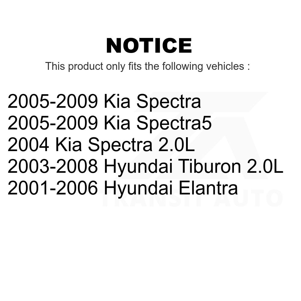 Front Wheel Bearing 70-510078 For Hyundai Elantra Kia Spectra Tiburon Spectra5