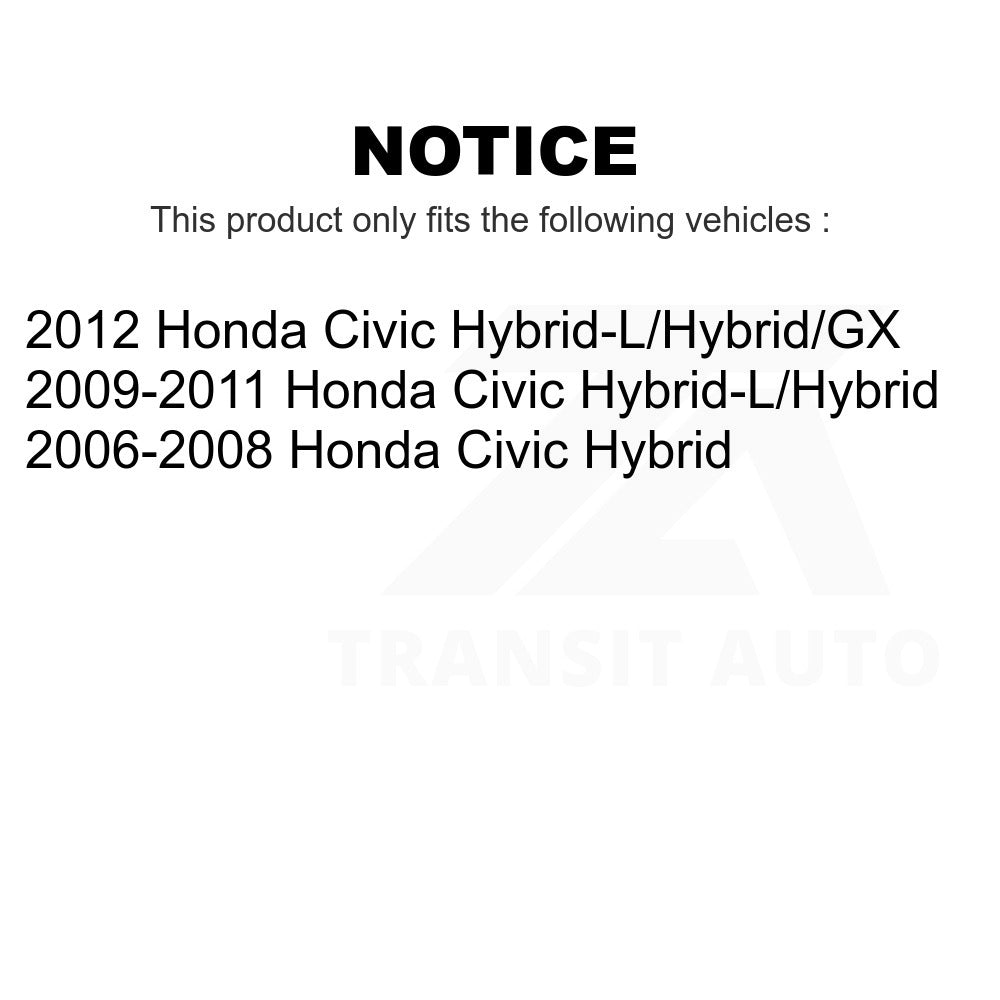 Rear Wheel Bearing Hub Assembly 70-512322 For Honda Civic