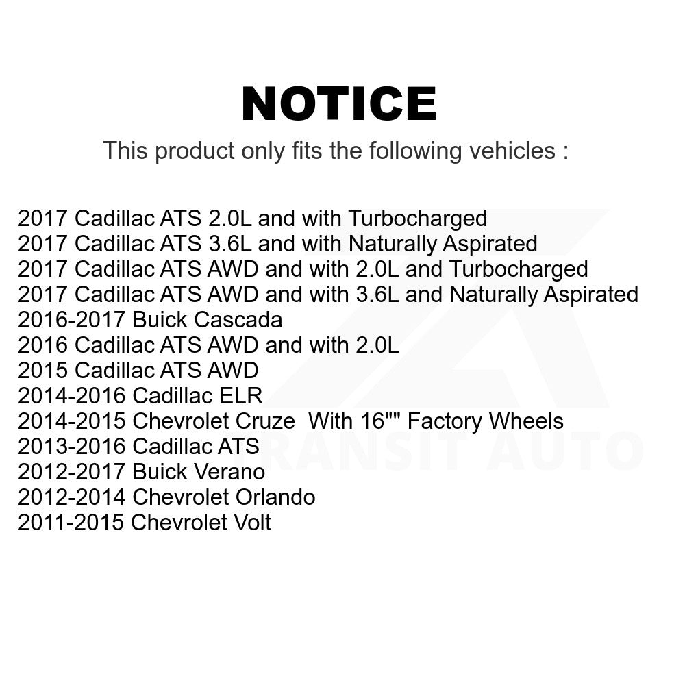 Wheel Bearing Hub Assembly 70-513316 For Chevrolet Cruze Buick Verano Cadillac ATS Volt Cascada ELR Orlando