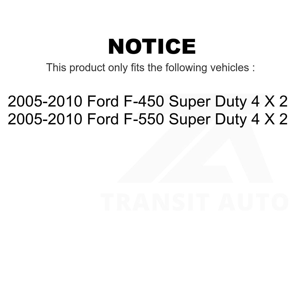 Front Wheel Bearing Hub Assembly 70-515115 For 2005-2010 Ford F-450 Super Duty F-550 4 X 2
