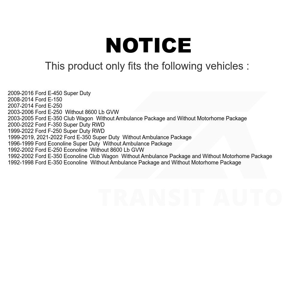 Front Shock Absorber 78-37116 For Ford F-250 Super Duty F-350 E-350 E-250 Econoline Club Wagon E-150 E-450