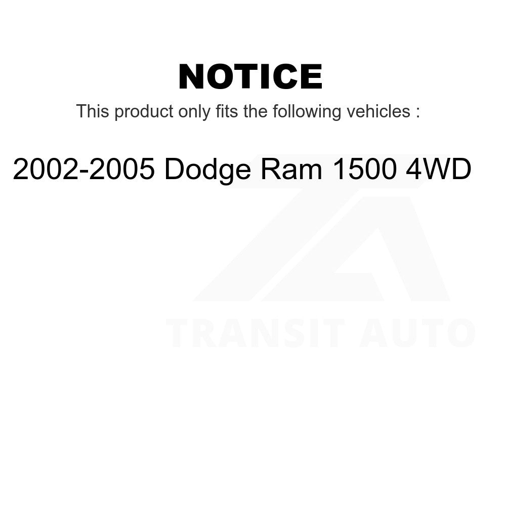 Front Shock Absorber 78-37208 For 2002-2005 Dodge Ram 1500 4WD