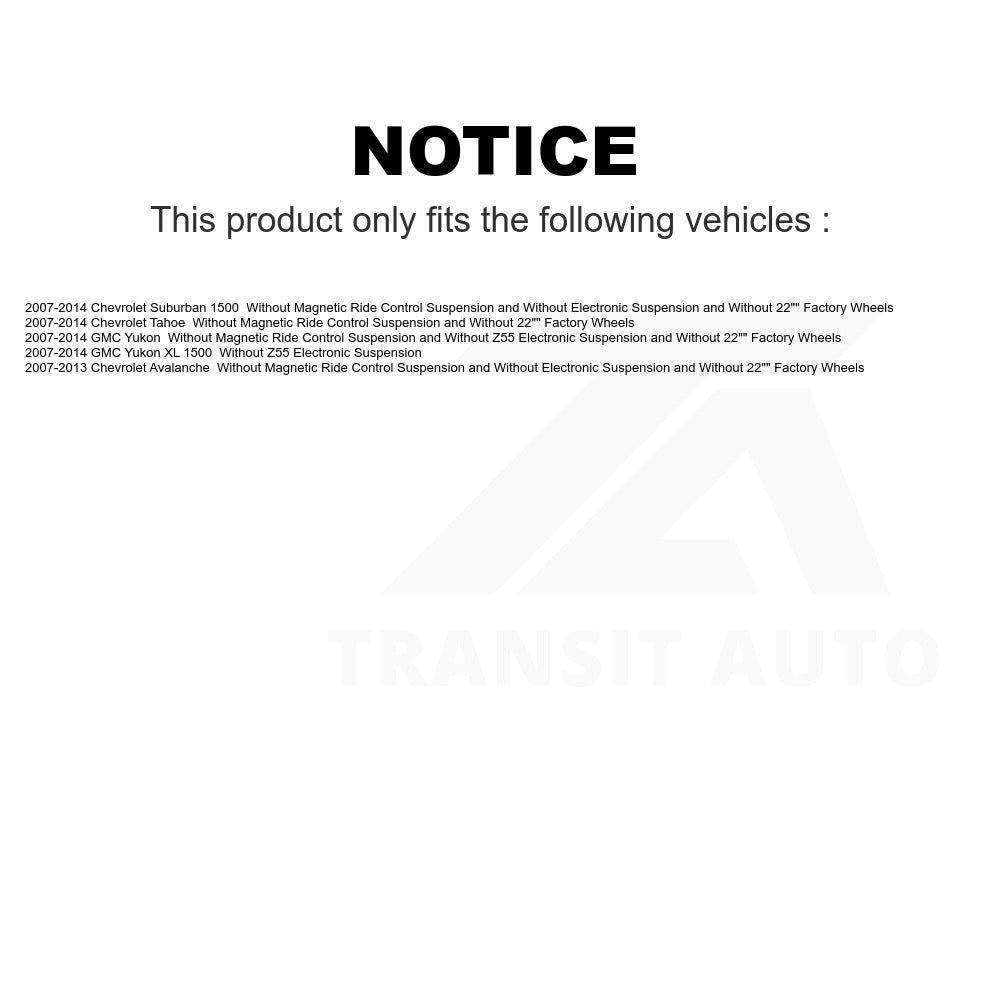 Front Suspension Strut 78-39104 For Chevrolet Tahoe GMC Suburban 1500 Yukon XL Avalanche
