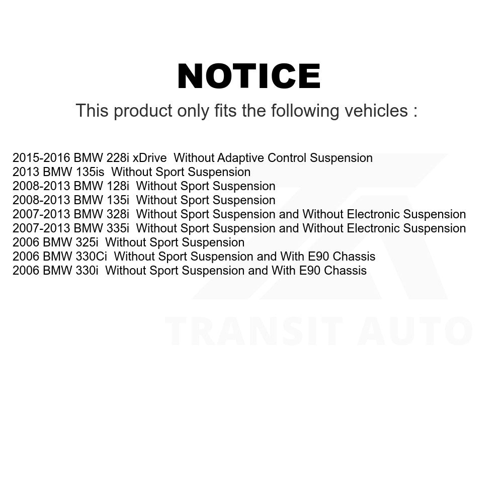 Front Left Suspension Strut 78-72314 For BMW 328i 335i 325i 128i 330i 135i 228i xDrive 330Ci 135is