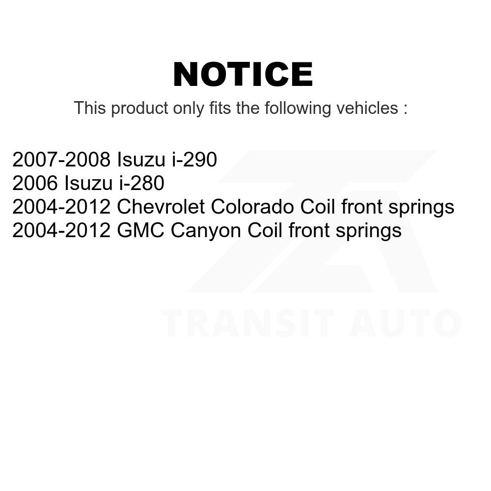 Rear Shock Absorber 78-911228 For Chevrolet Colorado GMC Canyon Isuzu i-290 i-280