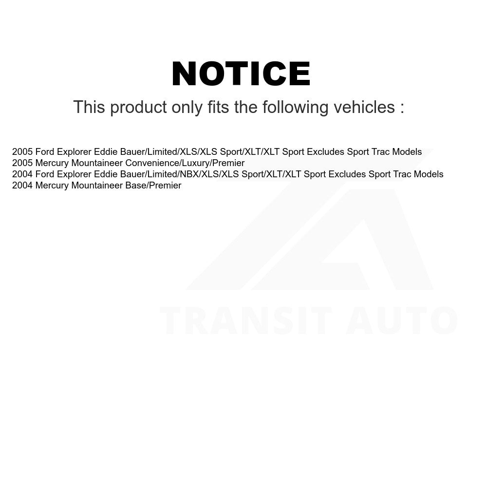 Front Suspension Strut Coil Spring Assembly 78A-11200 For Ford Explorer Mercury Mountaineer
