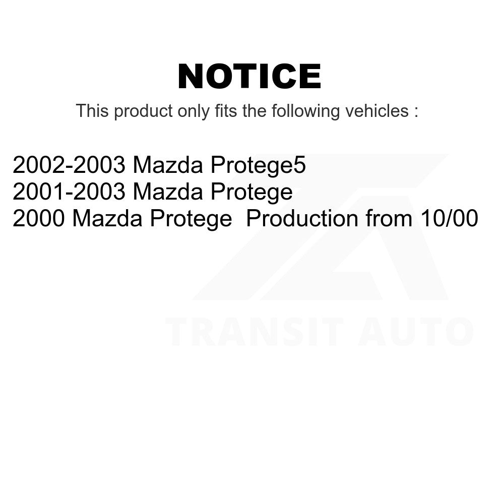 Front Right Suspension Strut Coil Spring Assembly 78A-11686 For Mazda Protege Protege5