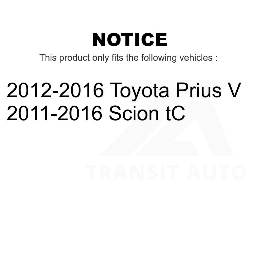 Front Left Suspension Strut Coil Spring Assembly 78A-11803 For Toyota Prius V Scion tC