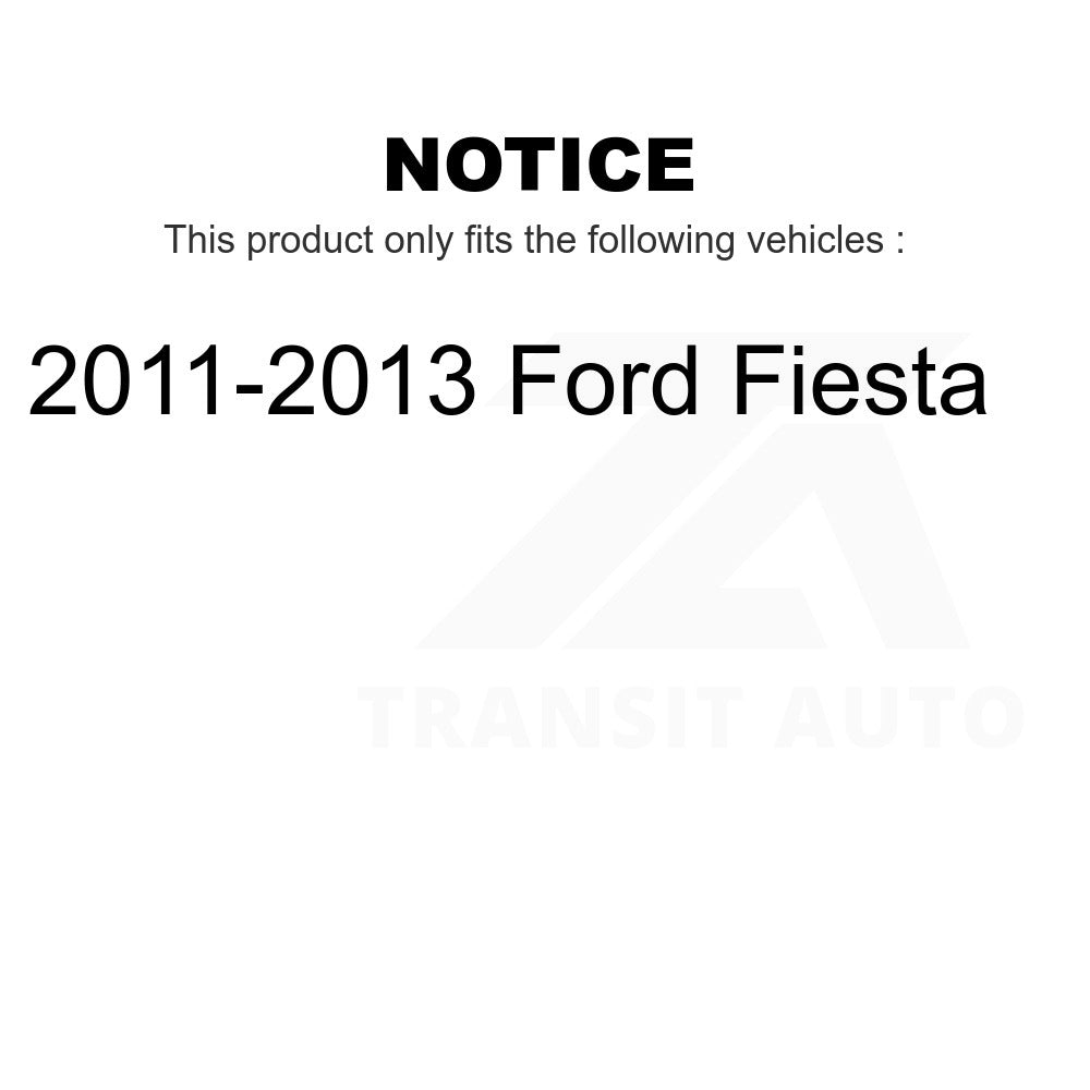 Front Left Suspension Strut Coil Spring Assembly 78A-11937 For 2011-2013 Ford Fiesta