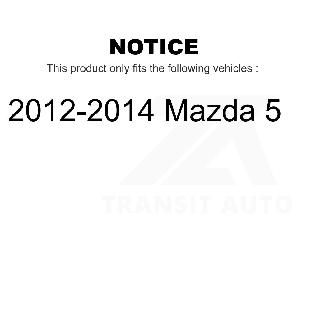 Front Left Suspension Strut Coil Spring Assembly 78A-13083 For 2012-2015 Mazda 5