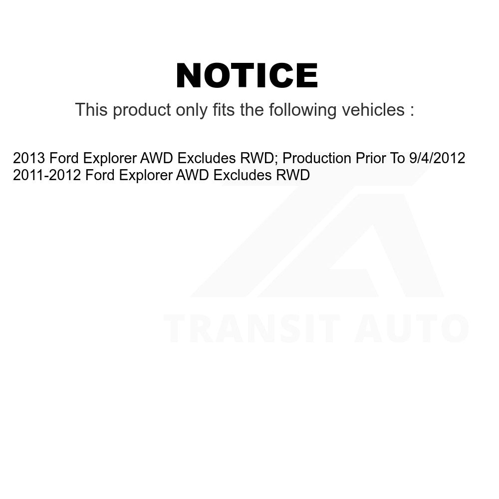 Front Right Suspension Strut Coil Spring Assembly 78A-13112 For Ford Explorer AWD