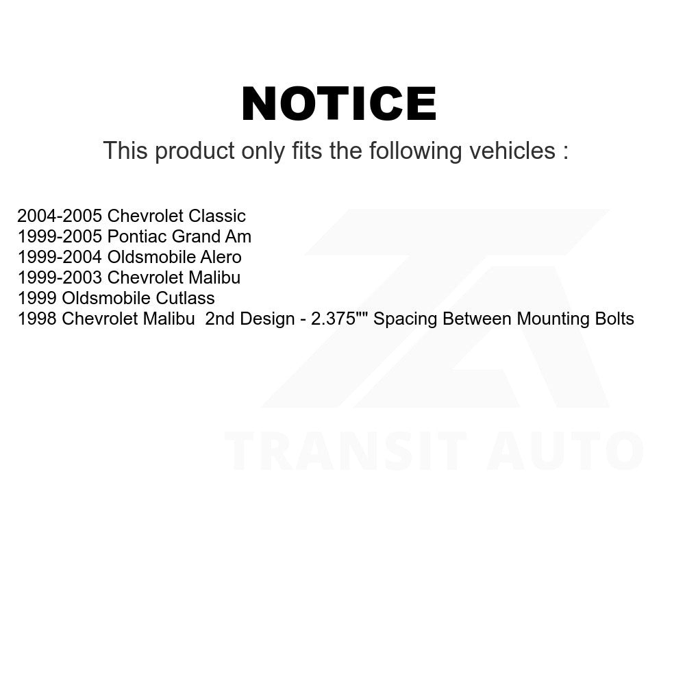 Rear Suspension Strut Coil Spring Assembly 78A-15130 For Chevrolet Pontiac Grand Am Malibu Oldsmobile Alero Classic Cutlass