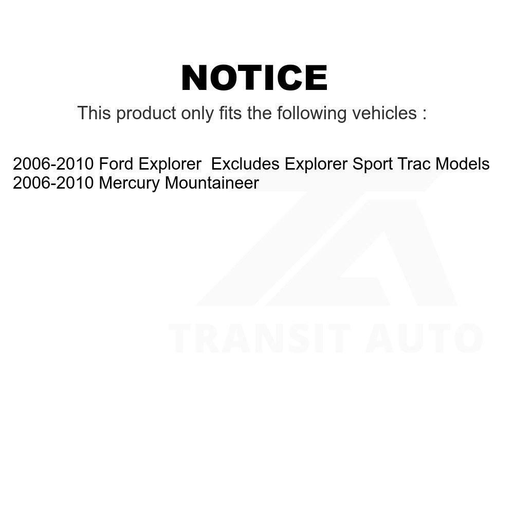 Rear Suspension Strut Coil Spring Assembly 78A-15400 For 2006-2010 Ford Explorer Mercury Mountaineer