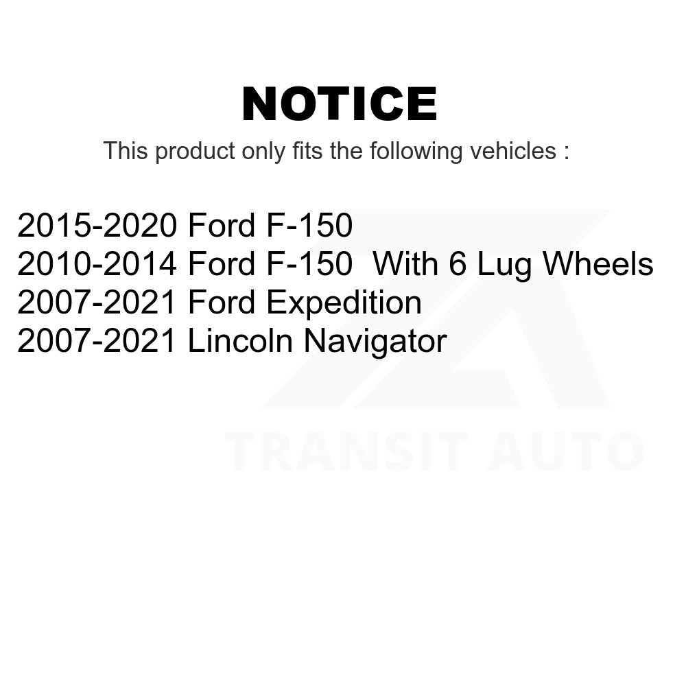 Front Disc Brake Rotor 8-680508 For Ford F-150 Expedition Lincoln Navigator