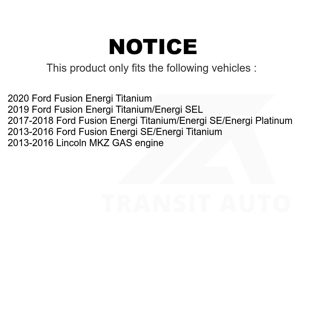 Front Disc Brake Rotor 8-681015 For Ford Fusion Lincoln MKZ