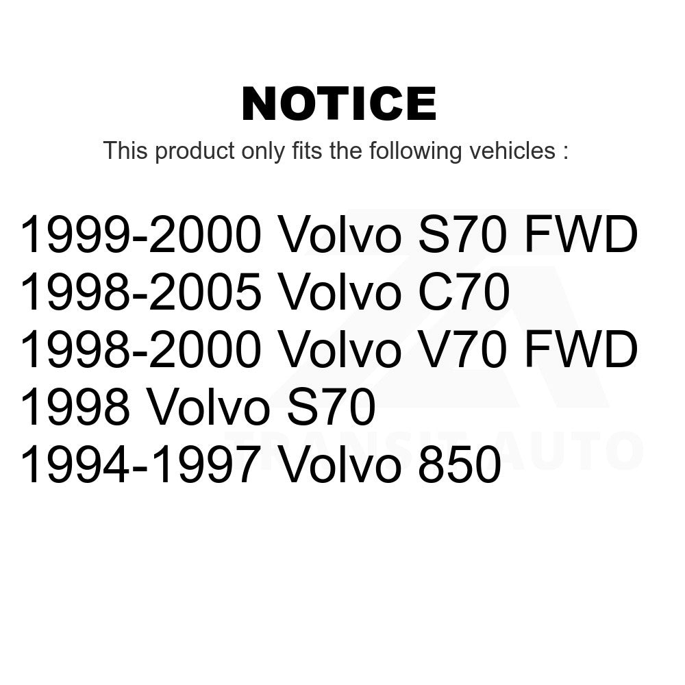 Rear Disc Brake Rotor 8-96515 For Volvo S70 850 V70 C70
