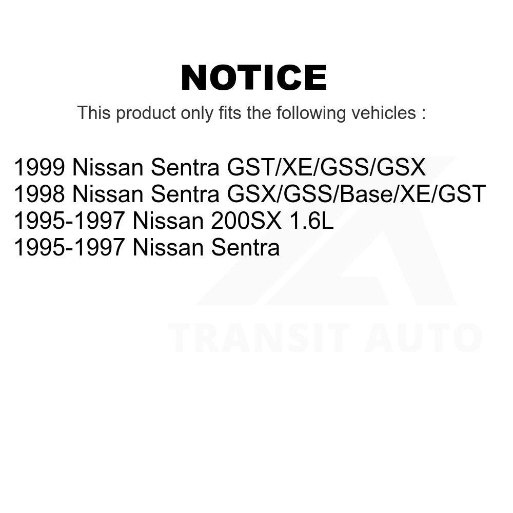 Front Disc Brake Rotor 8-96598 For Nissan Sentra 200SX