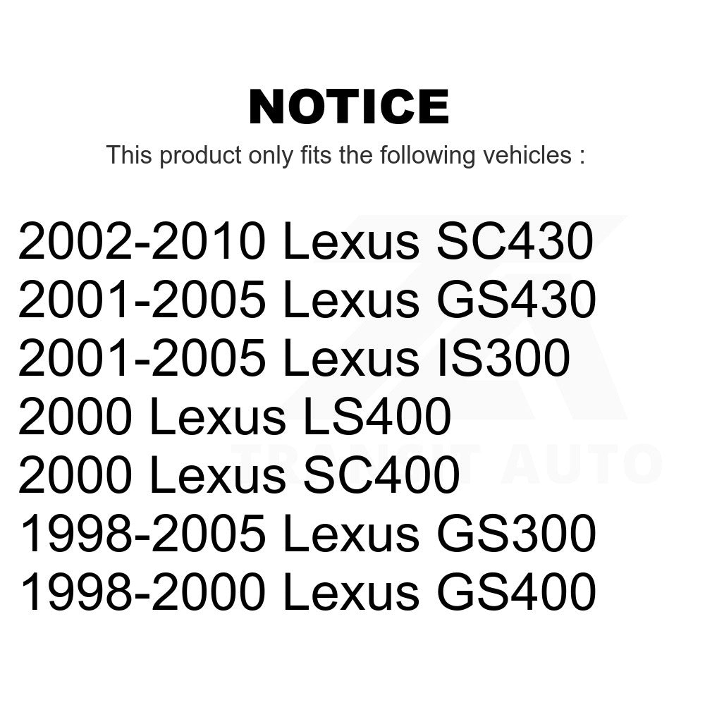 Rear Disc Brake Rotor 8-96760 For Lexus GS300 SC430 IS300 GS400 GS430 LS400 SC400