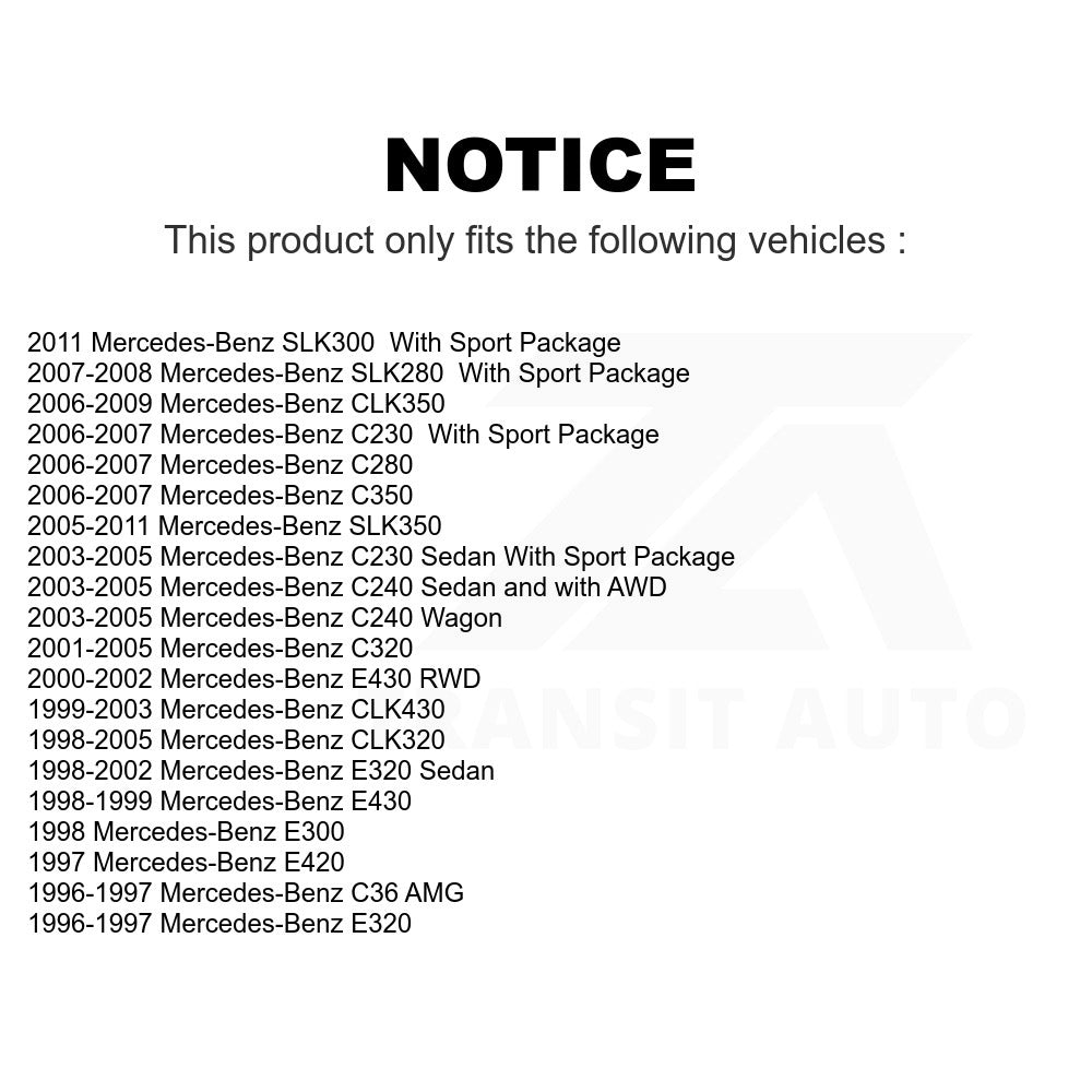 Rear Disc Brake Rotor 8-96762 For Mercedes-Benz E320 C230 CLK320 C240 CLK350 C320 C280 CLK430 E430 SLK350 SLK280 E420 C350 E300 SLK300 C36 AMG