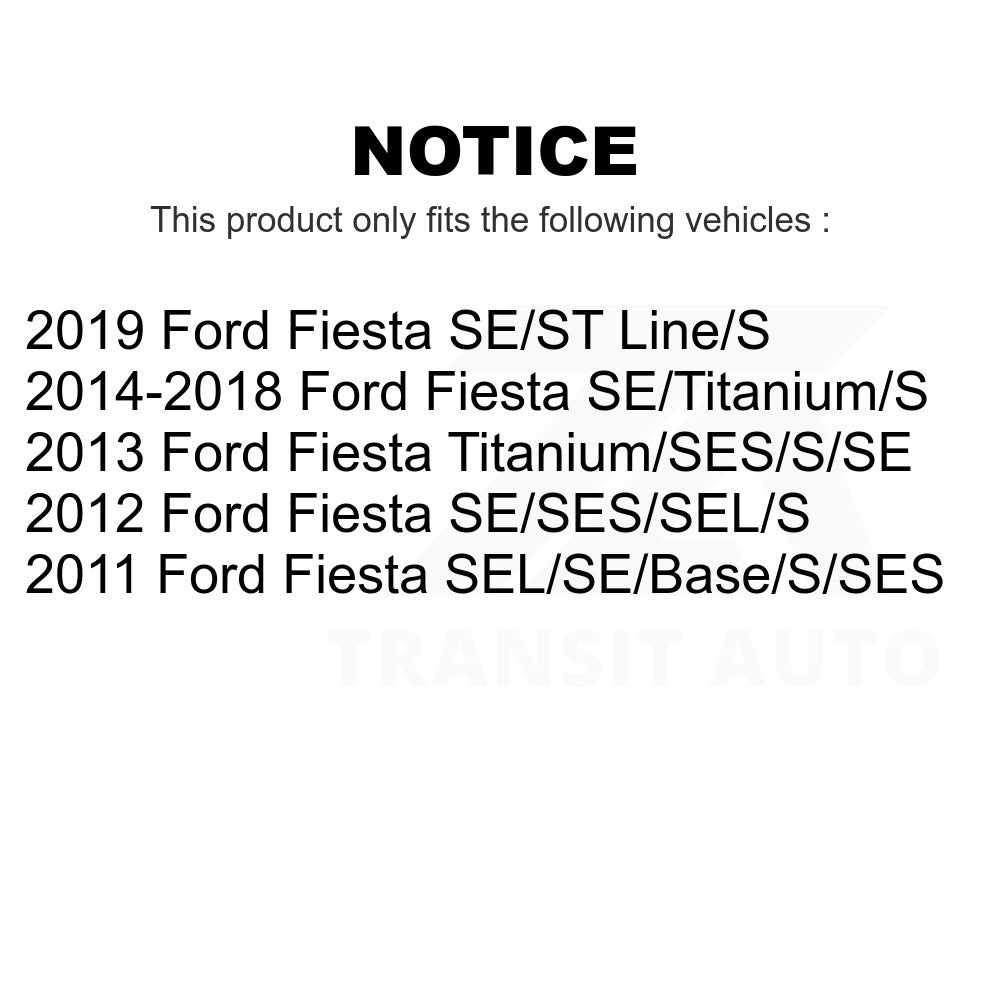 Rear Brake Drum 8-97811 For Ford Fiesta