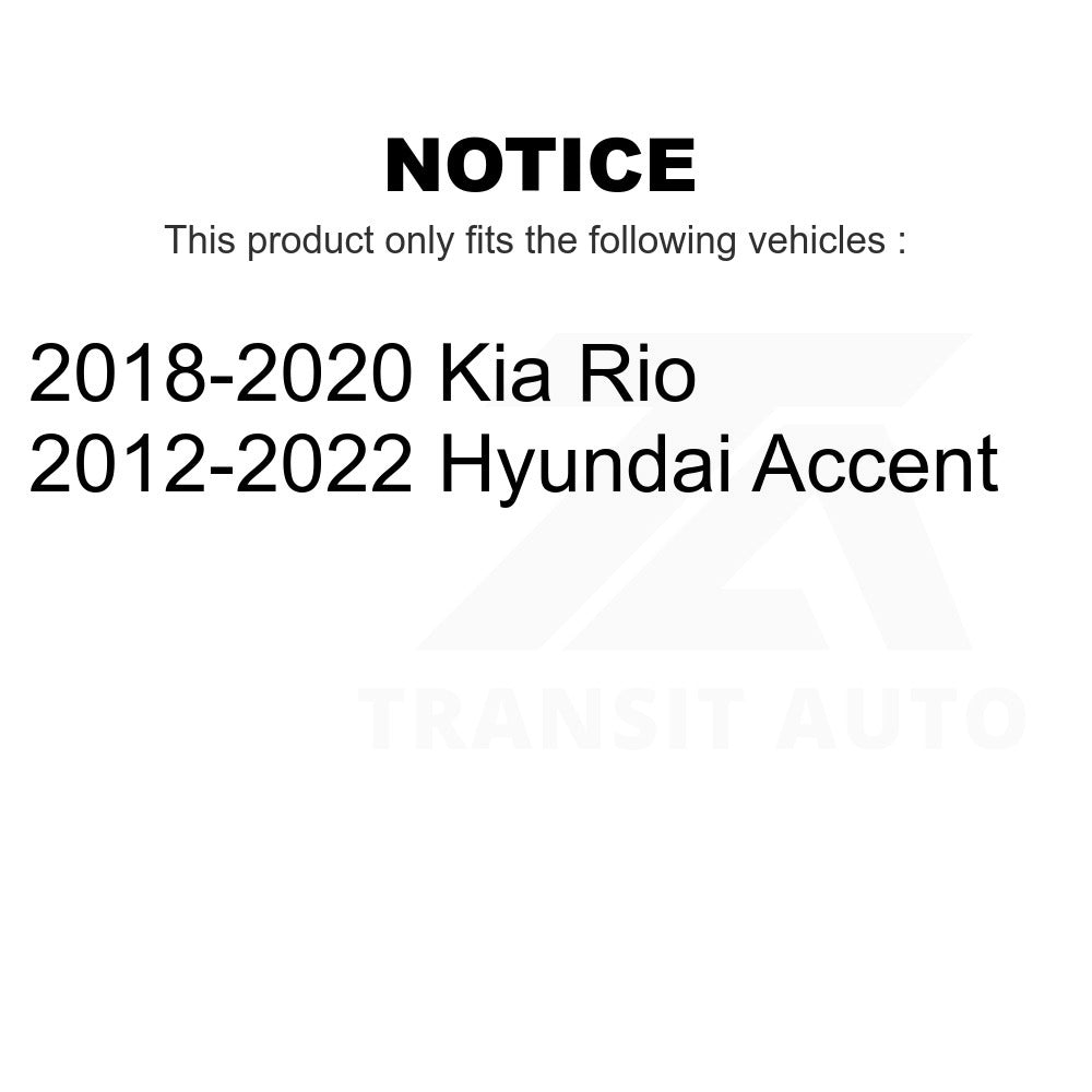 Rear Brake Drum 8-97835 For Hyundai Accent Kia Rio