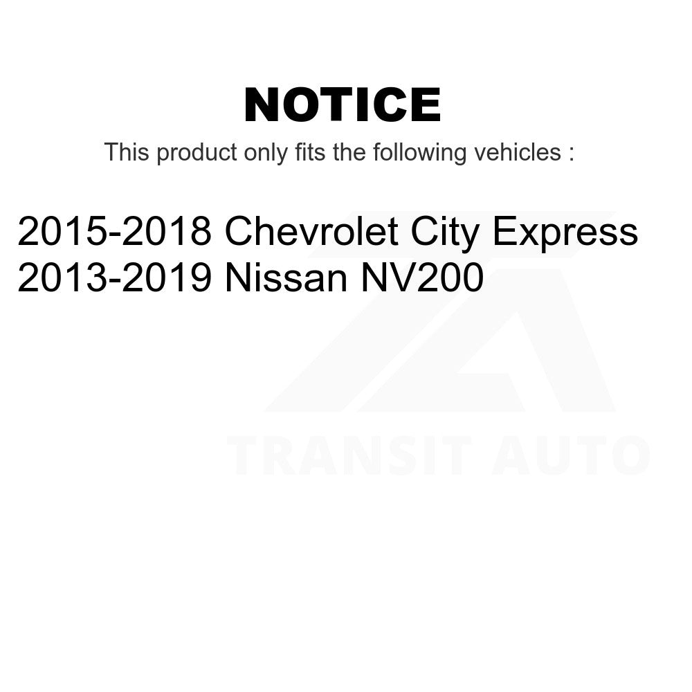 Rear Brake Drum 8-97846 For Nissan NV200 Chevrolet City Express