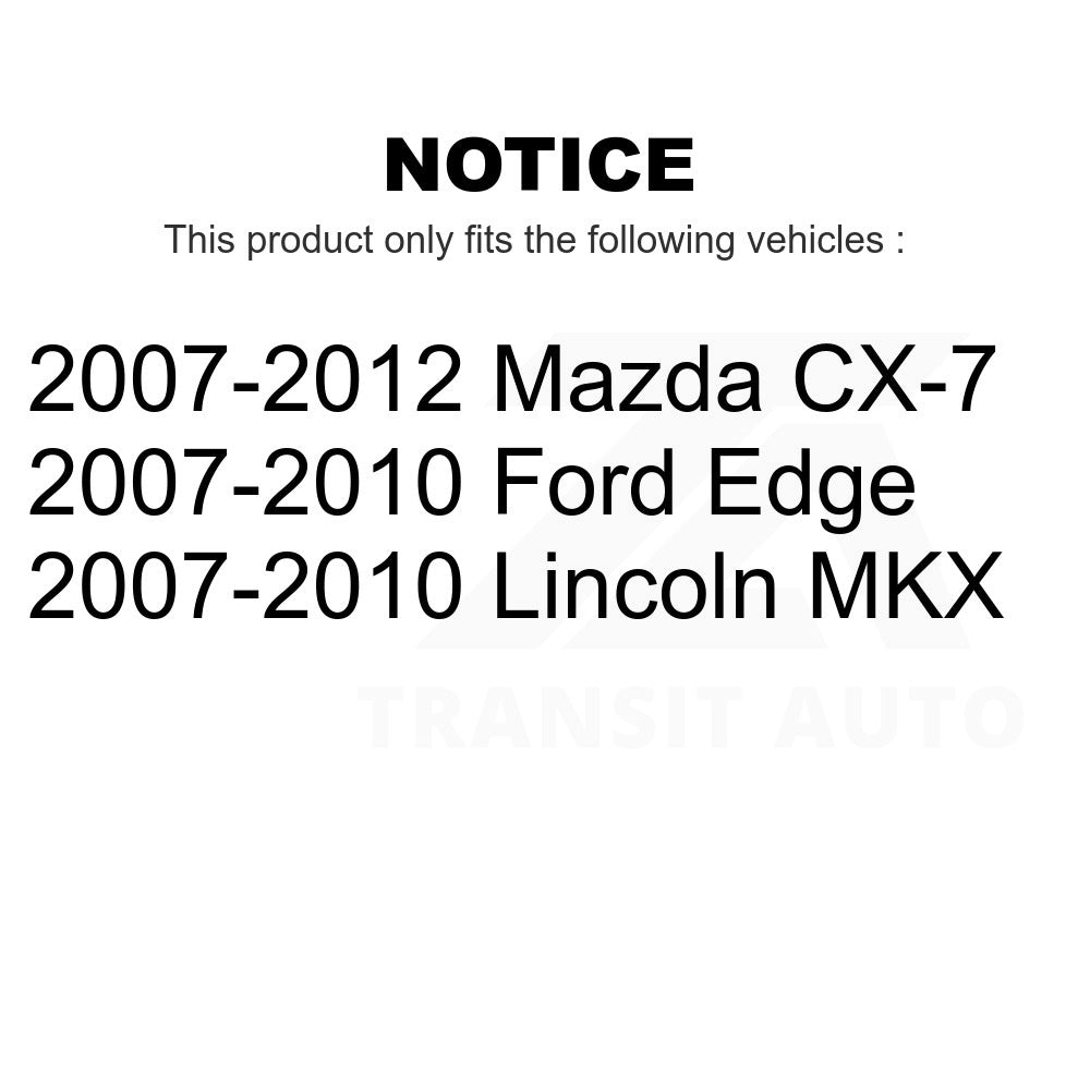 Rear Disc Brake Rotor 8-980523 For Ford Edge Mazda CX-7 Lincoln MKX