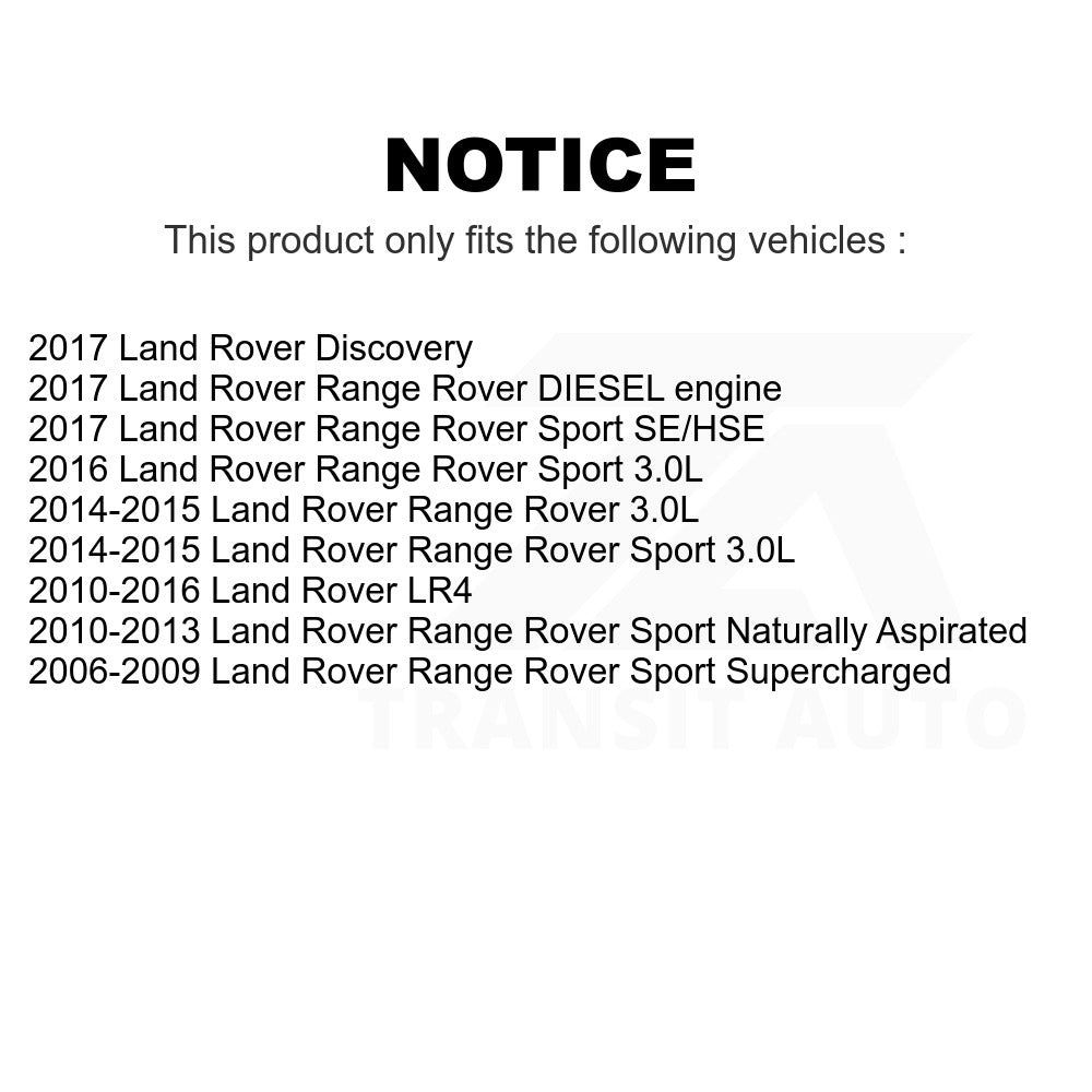 Front Disc Brake Rotor 8-980526 For Land Rover Range Sport LR4 Discovery