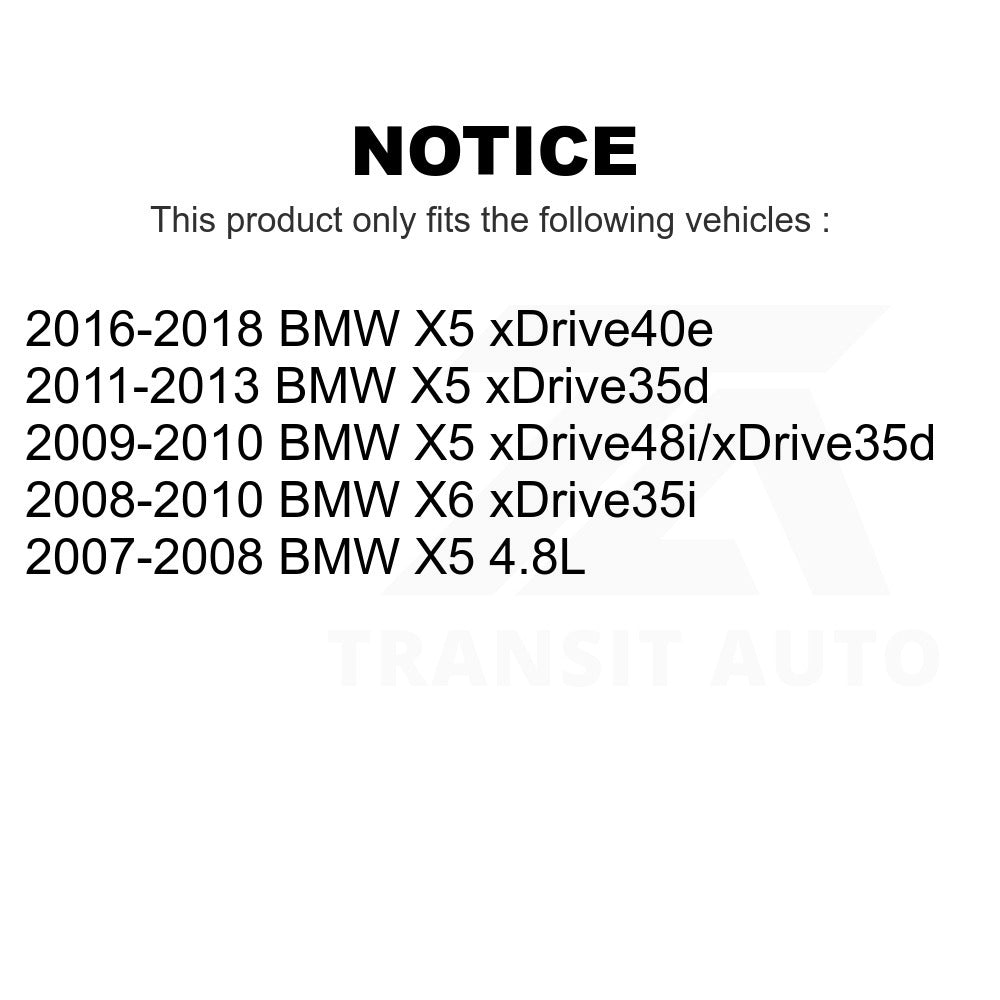 Front Disc Brake Rotor 8-980591 For BMW X5 X6