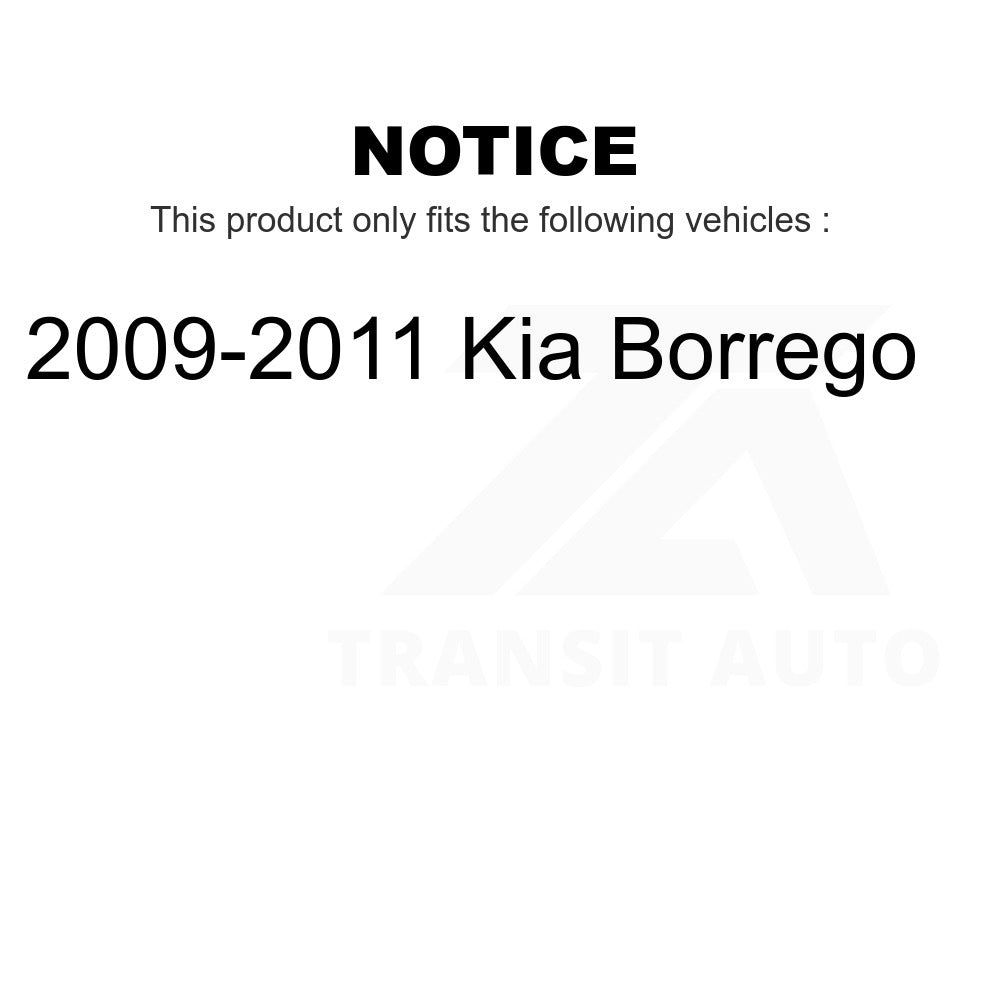 Front Disc Brake Rotor 8-980735 For 2009-2011 Kia Borrego