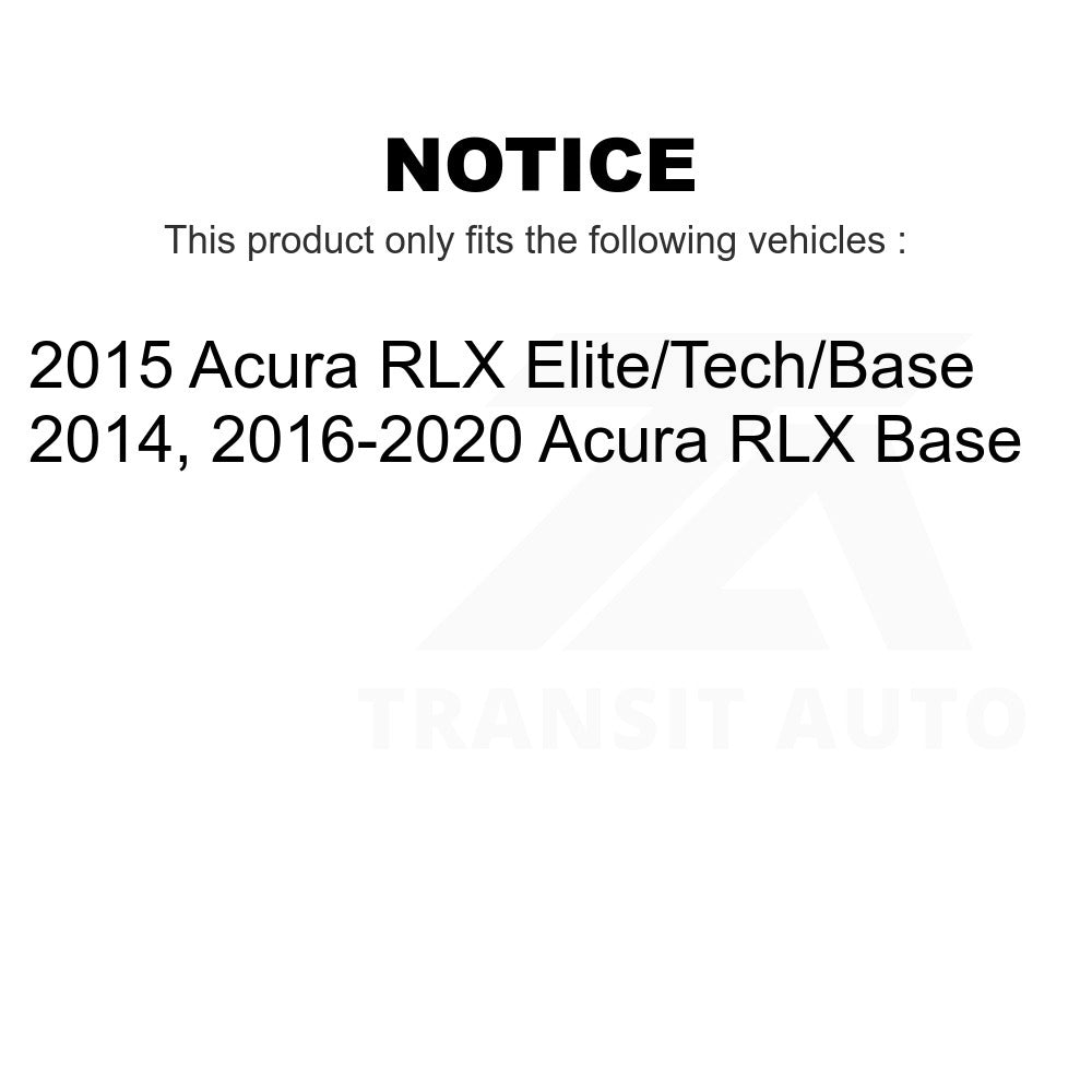Front Disc Brake Rotor 8-981019 For Acura RLX
