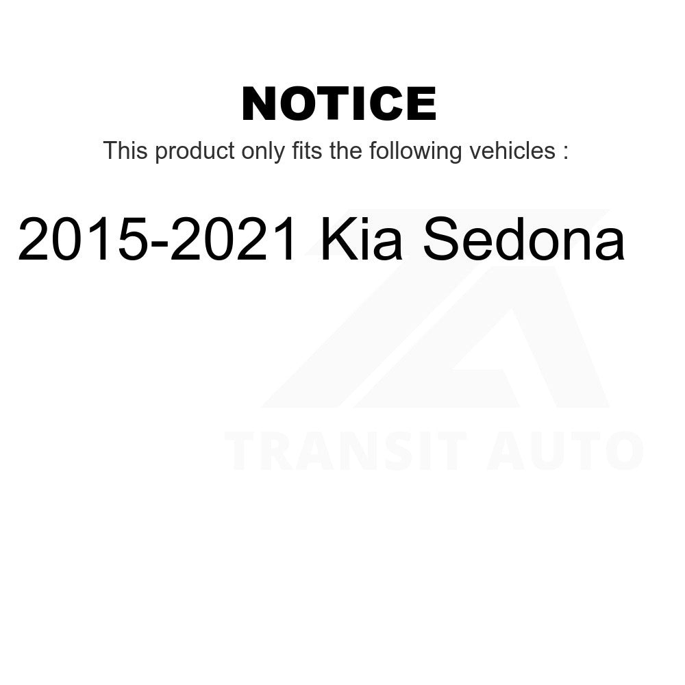 Front Disc Brake Rotor 8-982097 For 2015-2021 Kia Sedona