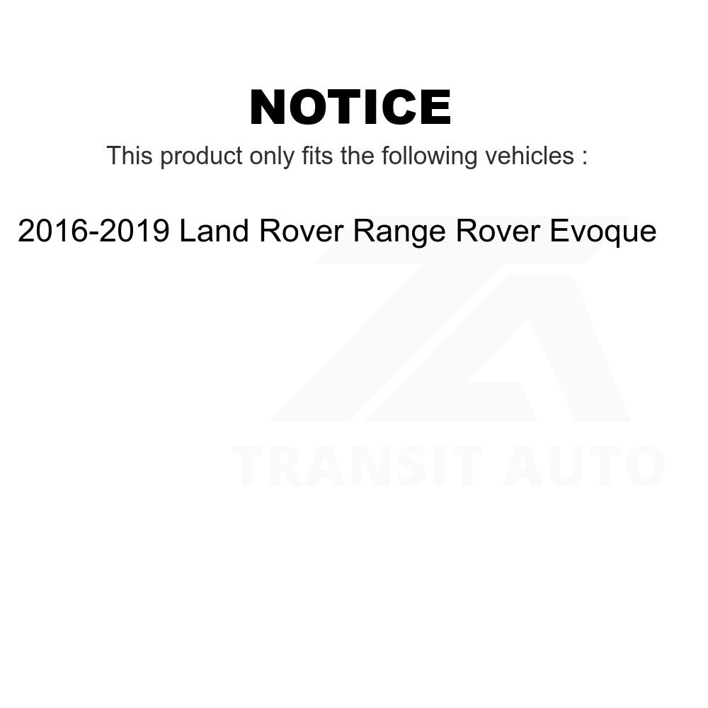 Rear Disc Brake Rotor 8-982163 For 2016-2019 Land Rover Range Evoque