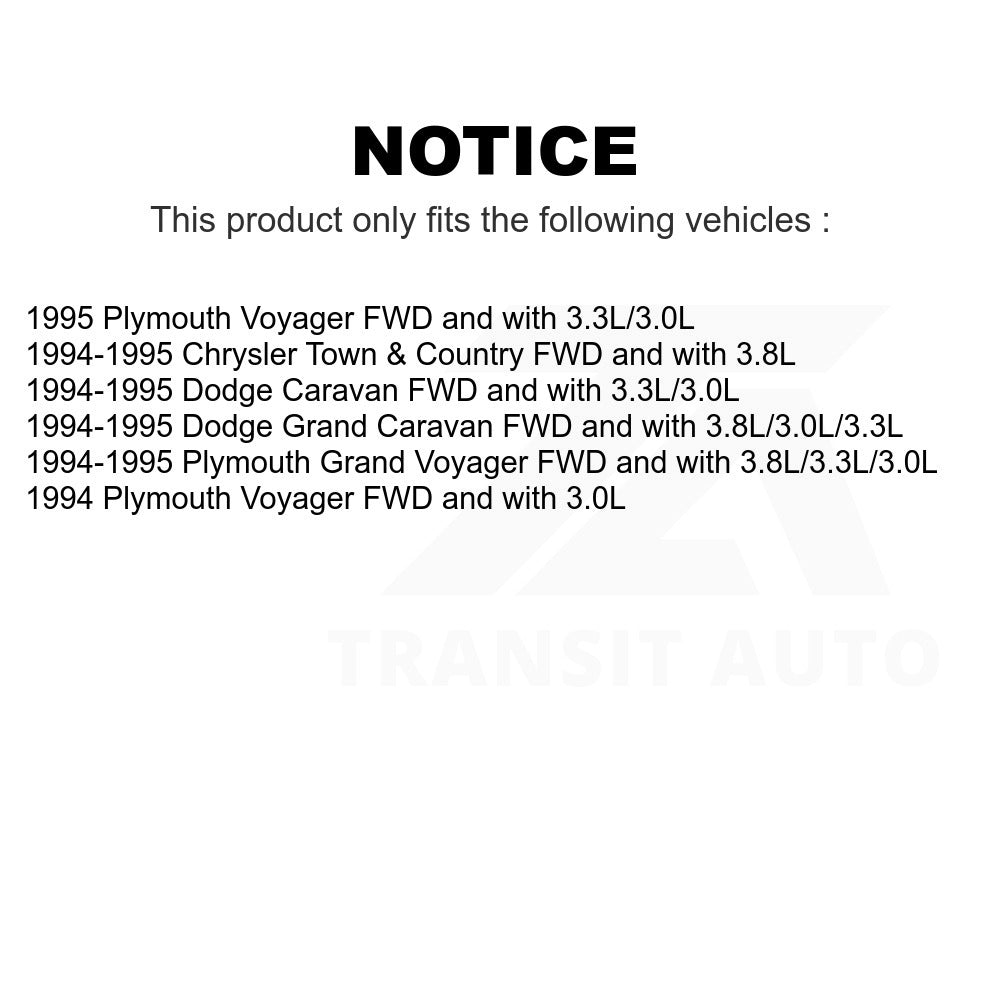 Fuel Pump Module Assembly AGY-00310365 For Dodge Plymouth Caravan Grand Voyager Chrysler Town & Country