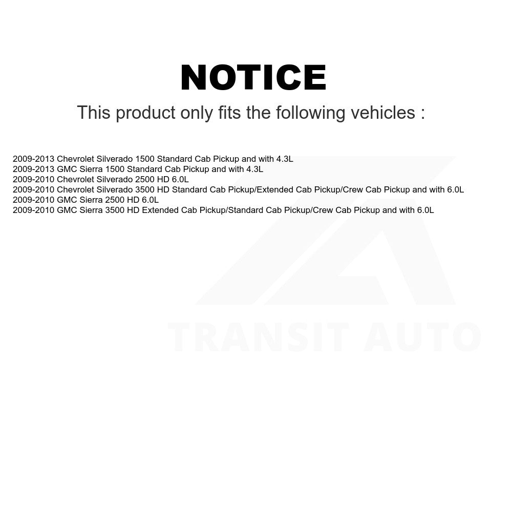 Fuel Pump Module Assembly AGY-00310529 For Chevrolet Silverado 1500 GMC Sierra 2500 HD 3500