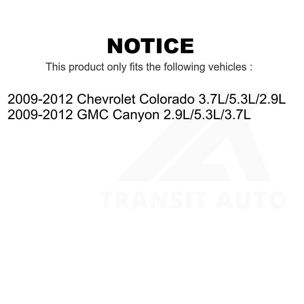 Fuel Pump Module Assembly AGY-00310647 For 2009-2012 Chevrolet Colorado GMC Canyon 3.7L/2.9L/5.3L