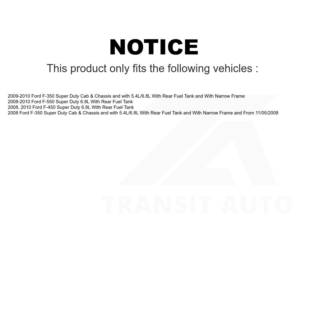 Rear Fuel Pump Module Assembly AGY-00310737 For Ford F-350 Super Duty F-550 F-450