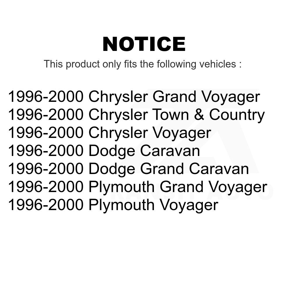 Fuel Tank Strap AGY-01110151 For 1996-2000 Dodge Grand Caravan Chrysler Town & Country Plymouth Voyager