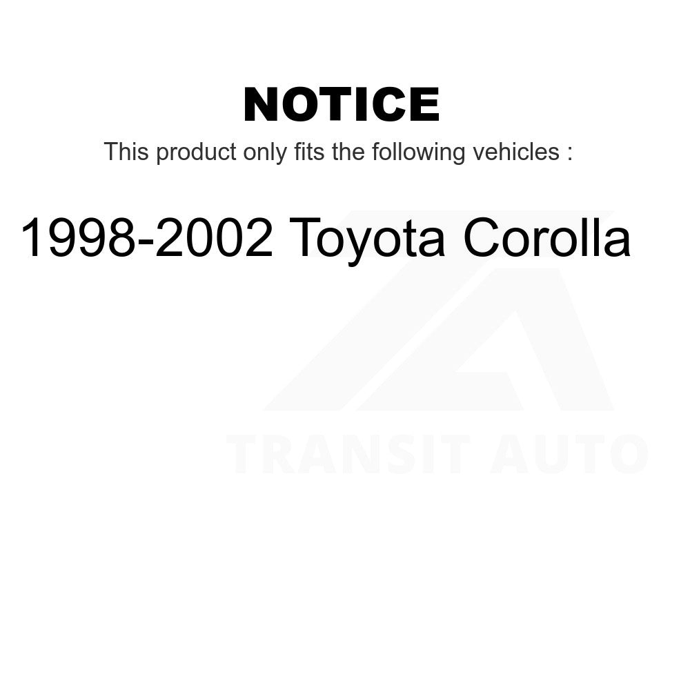 Fuel Tank Strap AGY-01110191 For 1998-2002 Toyota Corolla