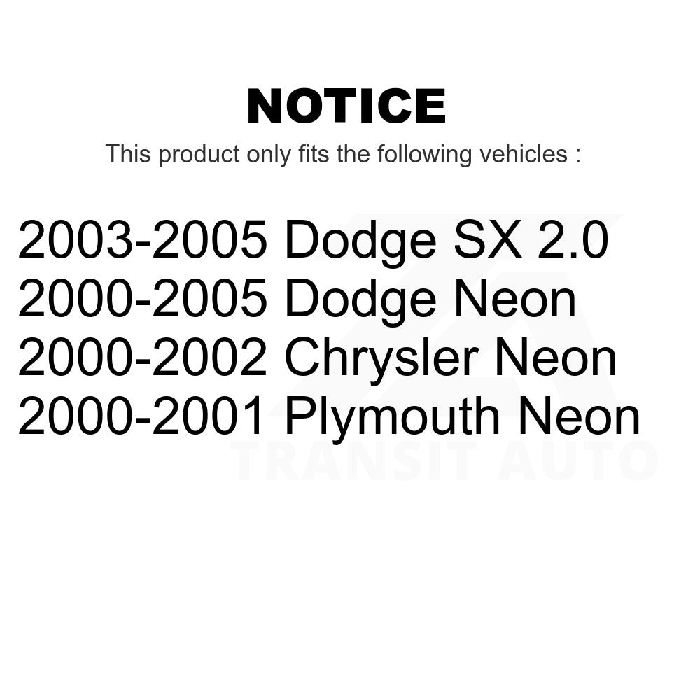 Fuel Tank Strap AGY-01110192 For Neon Dodge Plymouth Chrysler SX 2.0