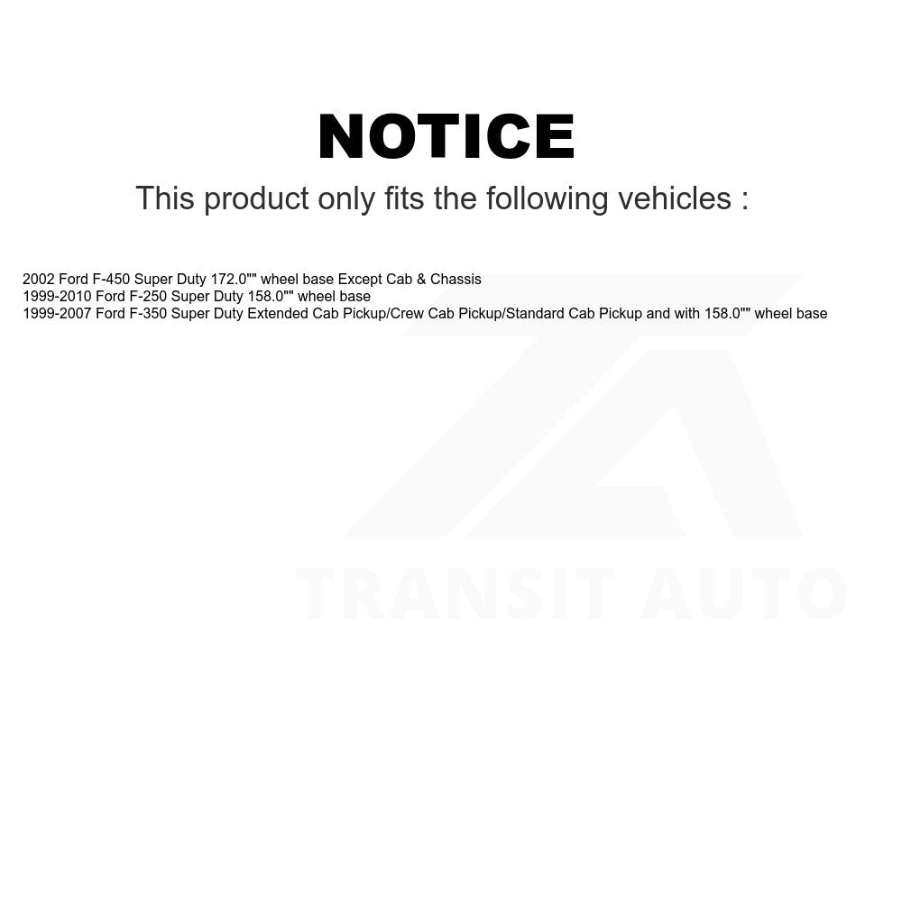 Center Fuel Tank Strap AGY-01110317 For Ford F-250 Super Duty F-350 F-450