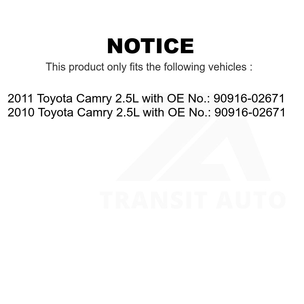 Water Pump Alternator Air Conditioning Accessory Drive Belt BAN-4PK1240 For 2010-2011 Toyota Camry 2.5L with OE No.90916-02671