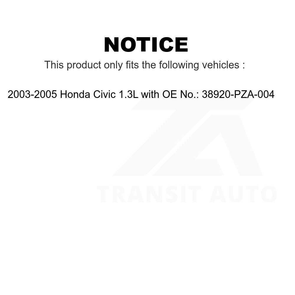 Water Pump Air Conditioning Accessory Drive Belt BAN-4PK1615 For 2003-2005 Honda Civic 1.3L with OE No.38920-PZA-004