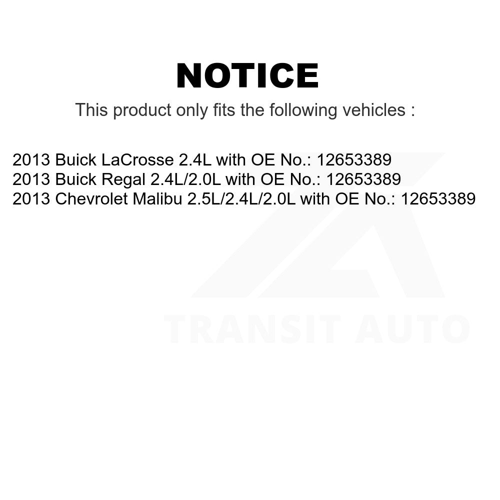 Alternator Air Conditioning Accessory Drive Belt BAN-7PK1300 For 2013-2013 Chevrolet Malibu Buick LaCrosse Regal with OE No.12653389
