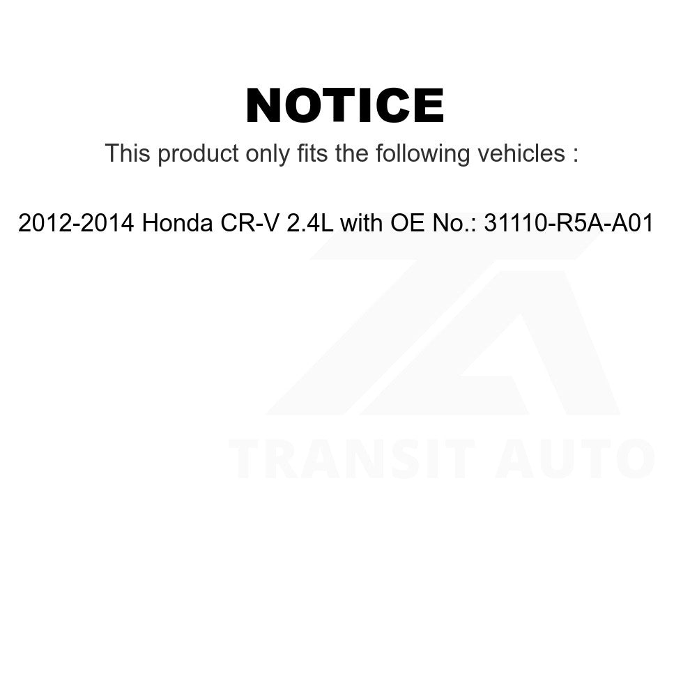 Accessory Drive Belt BAN-7PK1680 For 2012-2014 Honda CR-V 2.4L with OE No.31110-R5A-A01