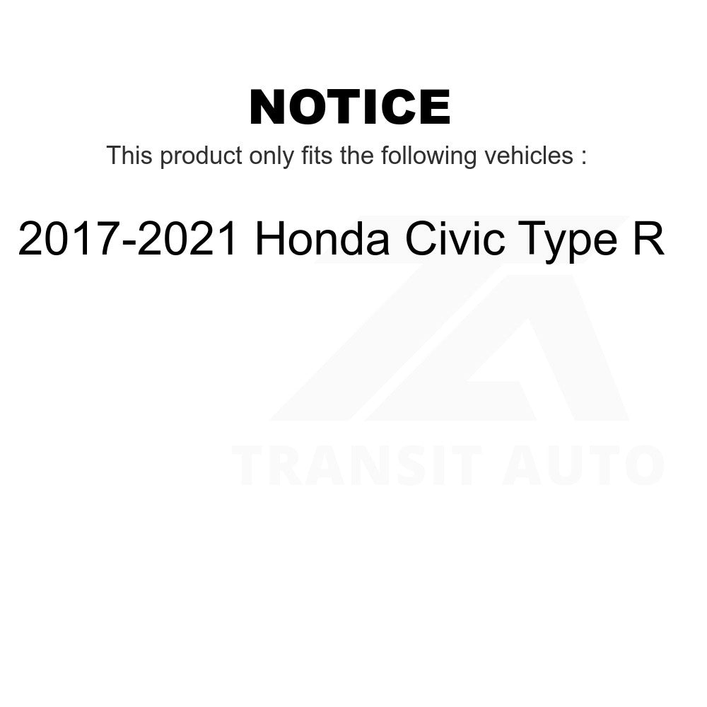 Rear Disc Brake Rotor DS1-982357 For 2017-2021 Honda Civic Type R