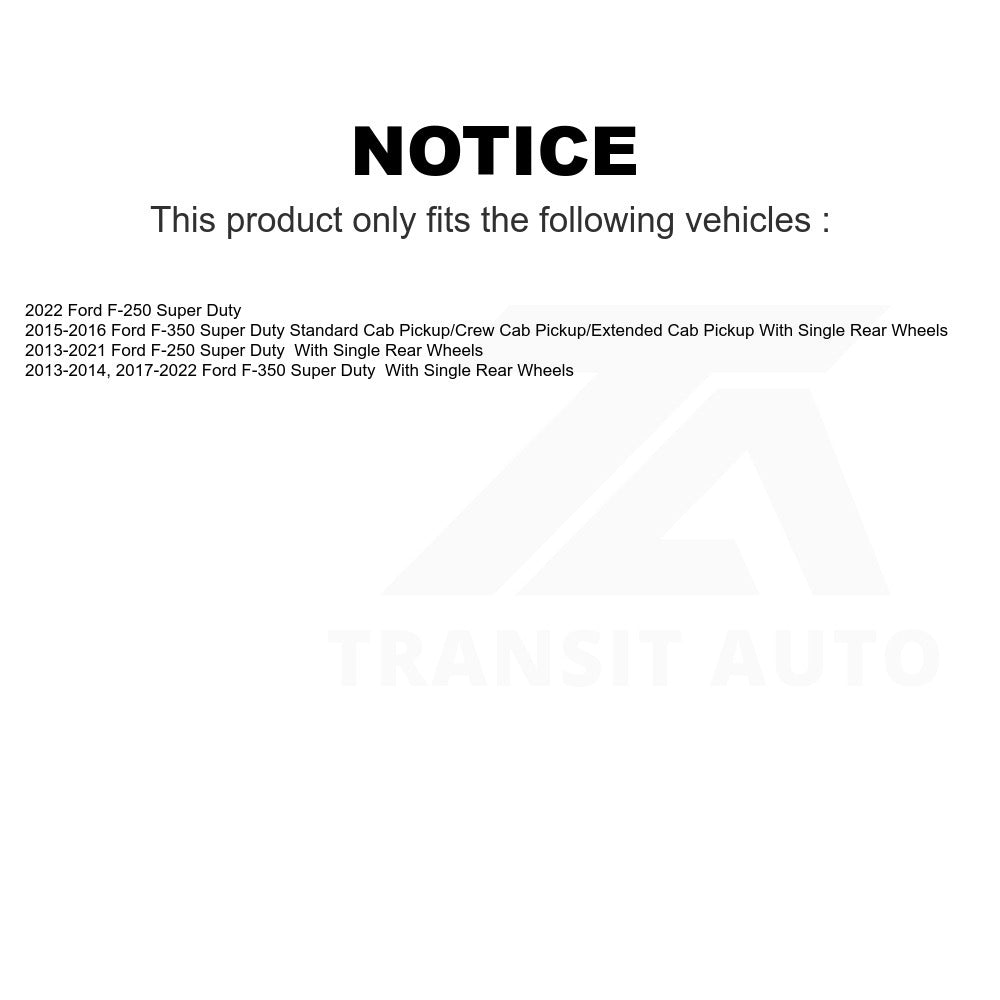 Rear Disc Brake Rotor GCR-681017 For Ford F-250 Super Duty F-350