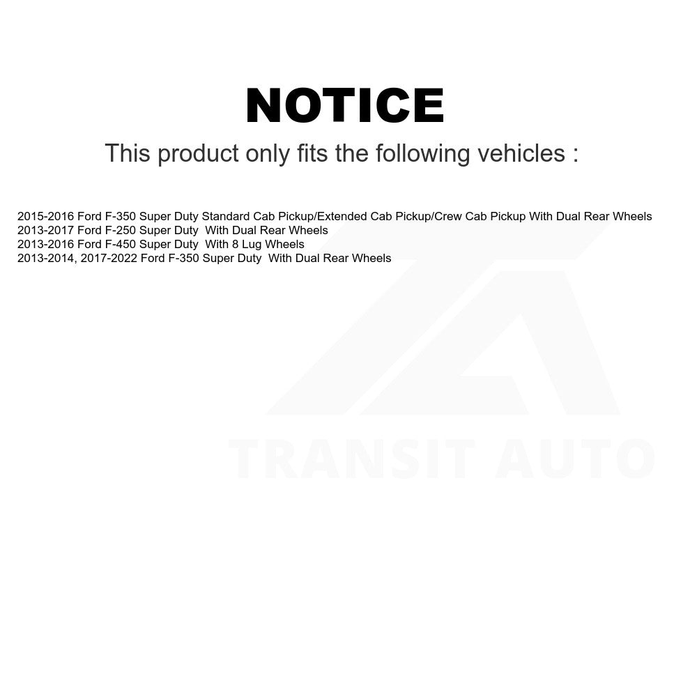 Rear Disc Brake Rotor GCR-681018 For Ford F-250 Super Duty F-350 F-450